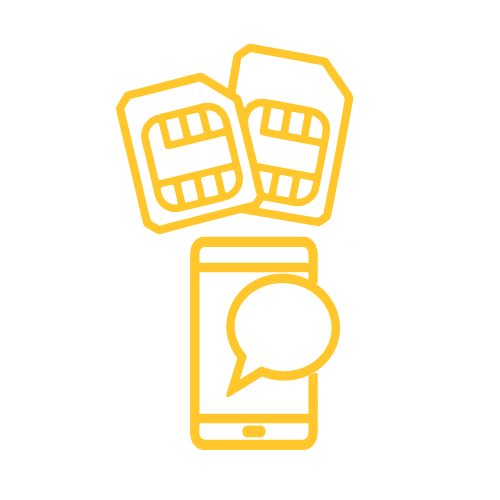 TOP UP AND SIM CARDS